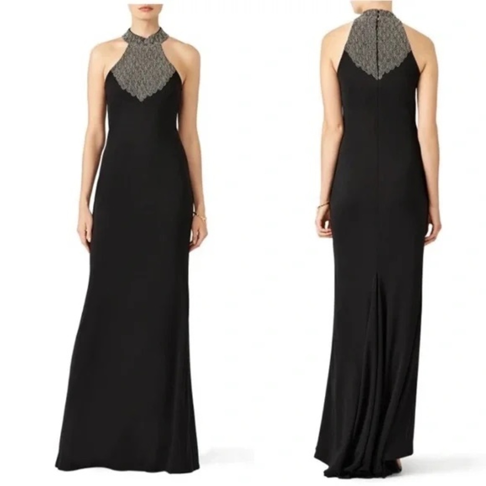 NWT Parker Black Kyler Gown size 4